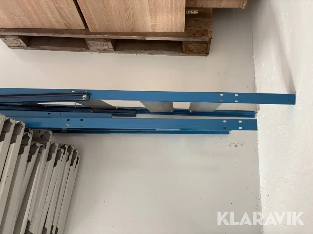 Billede 9 - Stålreol 3 “stiger” 17 hylder
