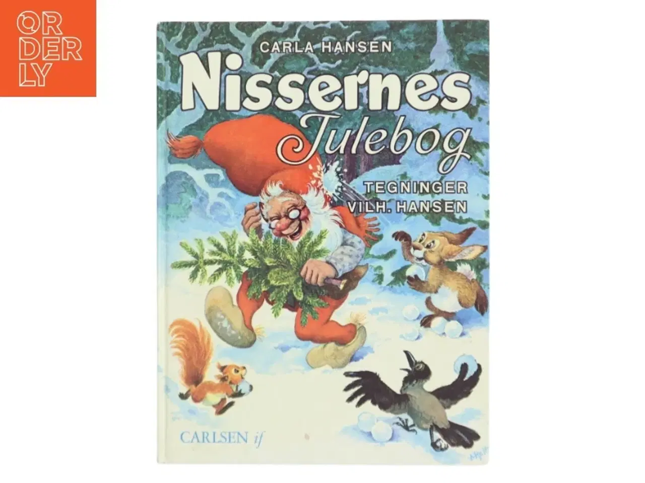 Billede 1 - Nissernes Julebog af Carla Hansen (Bog)