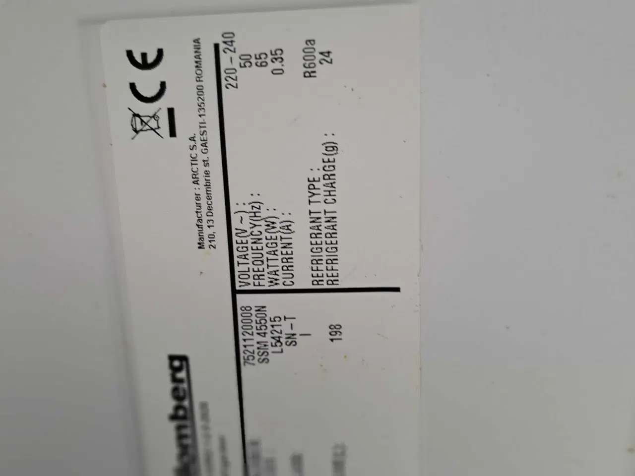 Billede 6 - Blomberg køleskab