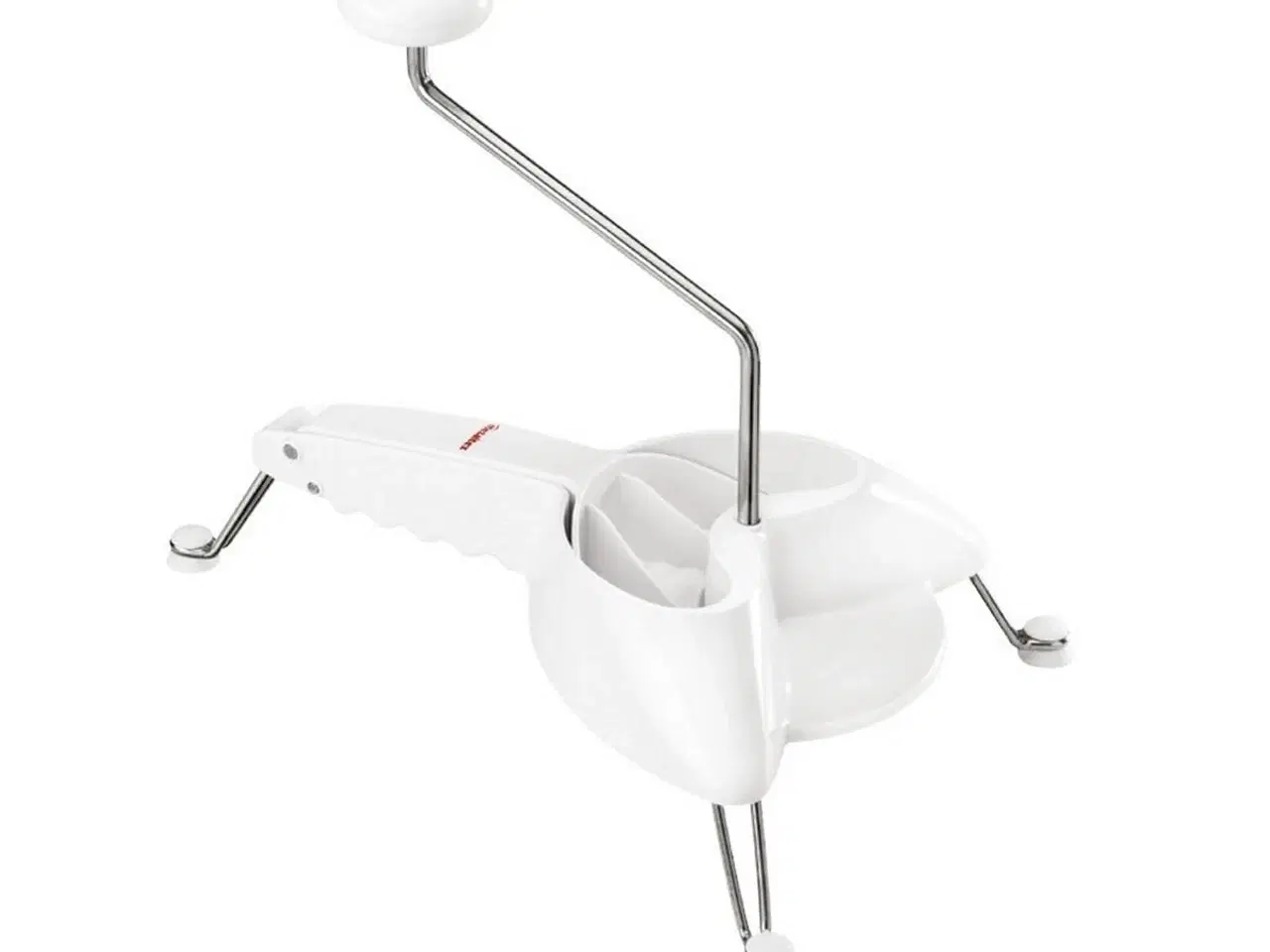 Billede 7 - Metaltex rivejern med ben - hvid, rustfrit stål (Ø 24 cm)