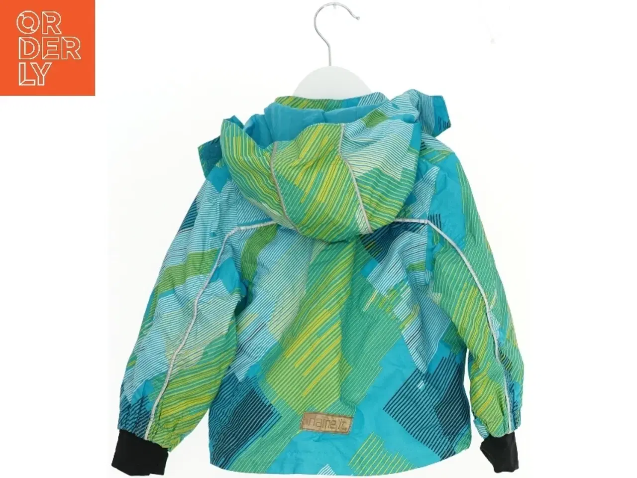 Billede 2 - Børnevinterjakke med geometrisk mønster fra Name It (str. 86)
