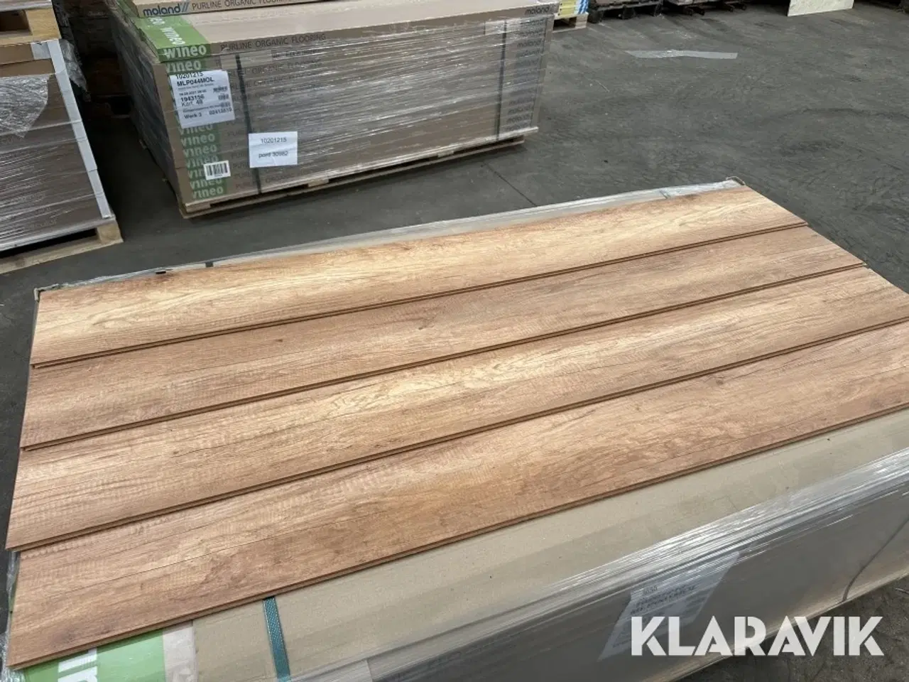 Billede 4 - Hybridvinyl Moland Purline Design Calistoga Nature struktur 9 mm 70,08 m2