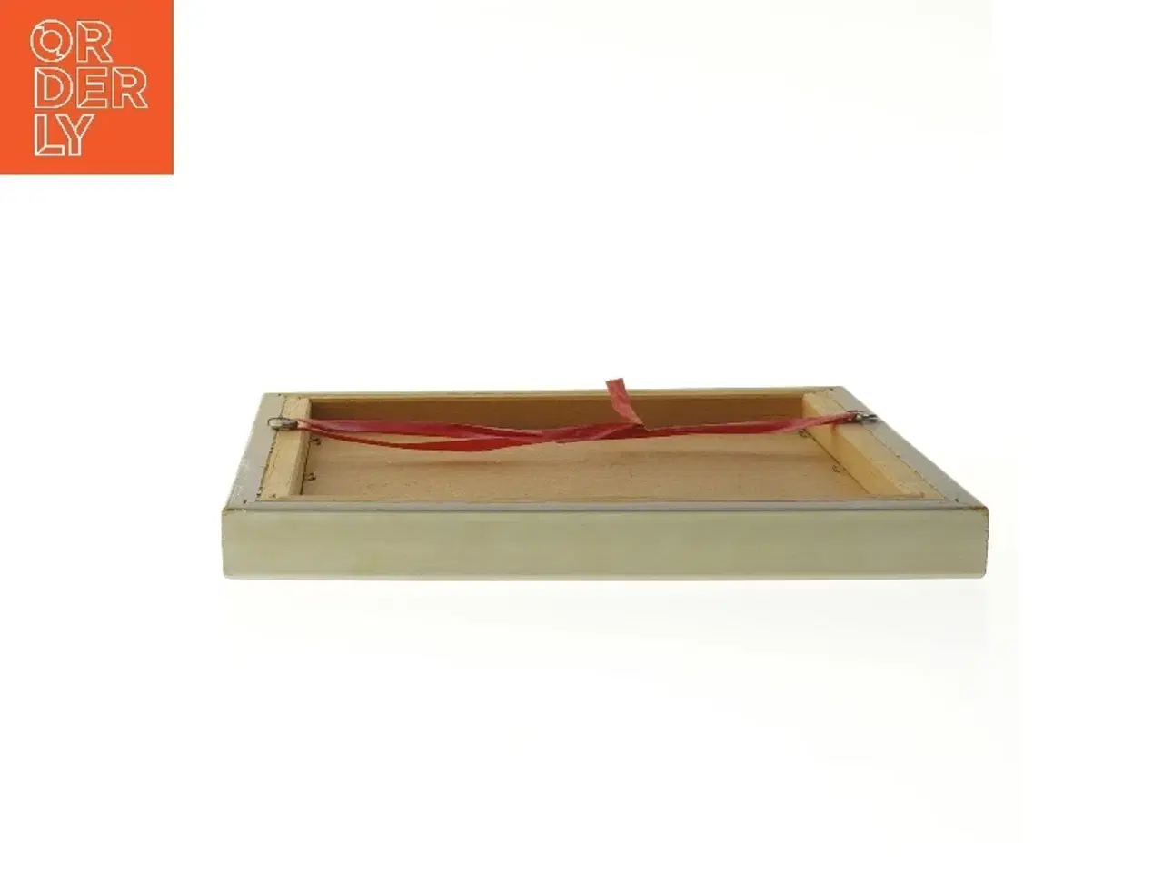 Billede 3 - Maleri med tulipaner i ramme (str. 22x22 cm)