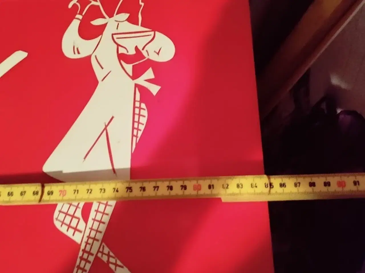 Billede 4 - super fedt plastik skilt 