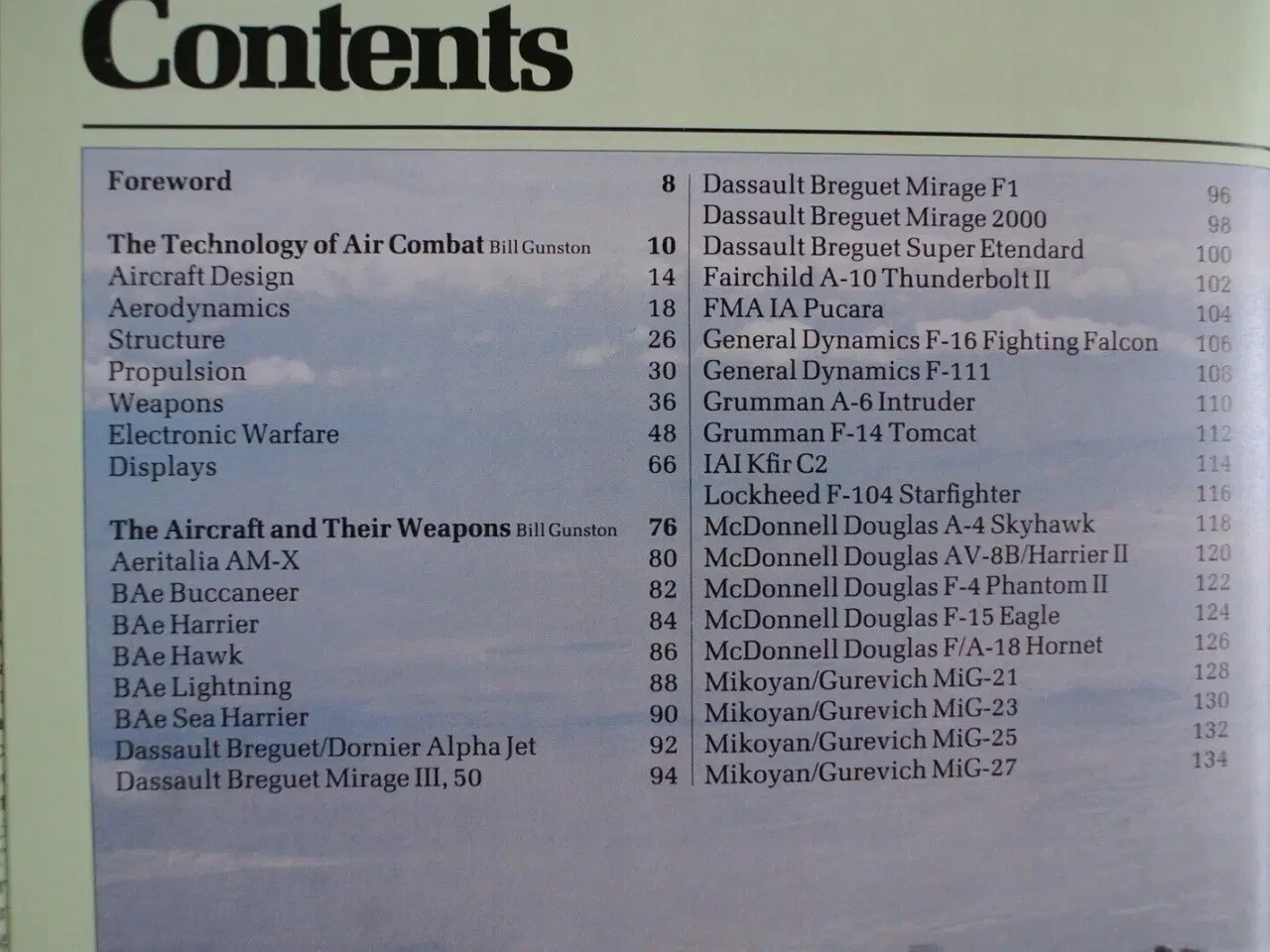 Billede 2 - modern air combat, by bill gunston and mike spick,