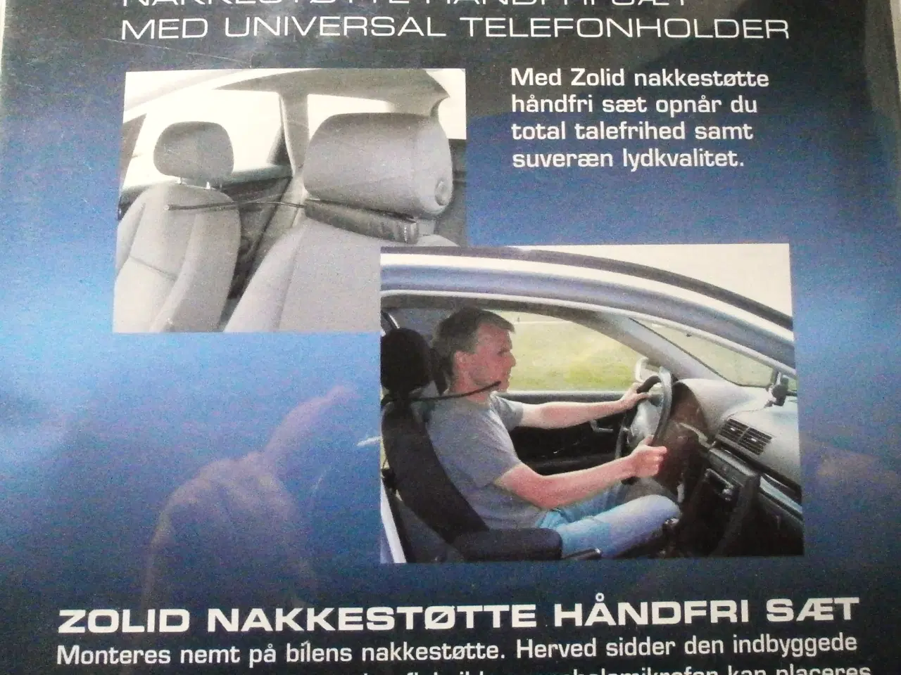 Billede 1 - NY NAKKESTØTTE HÅNDFRI SÆT - Perfekt Gave !