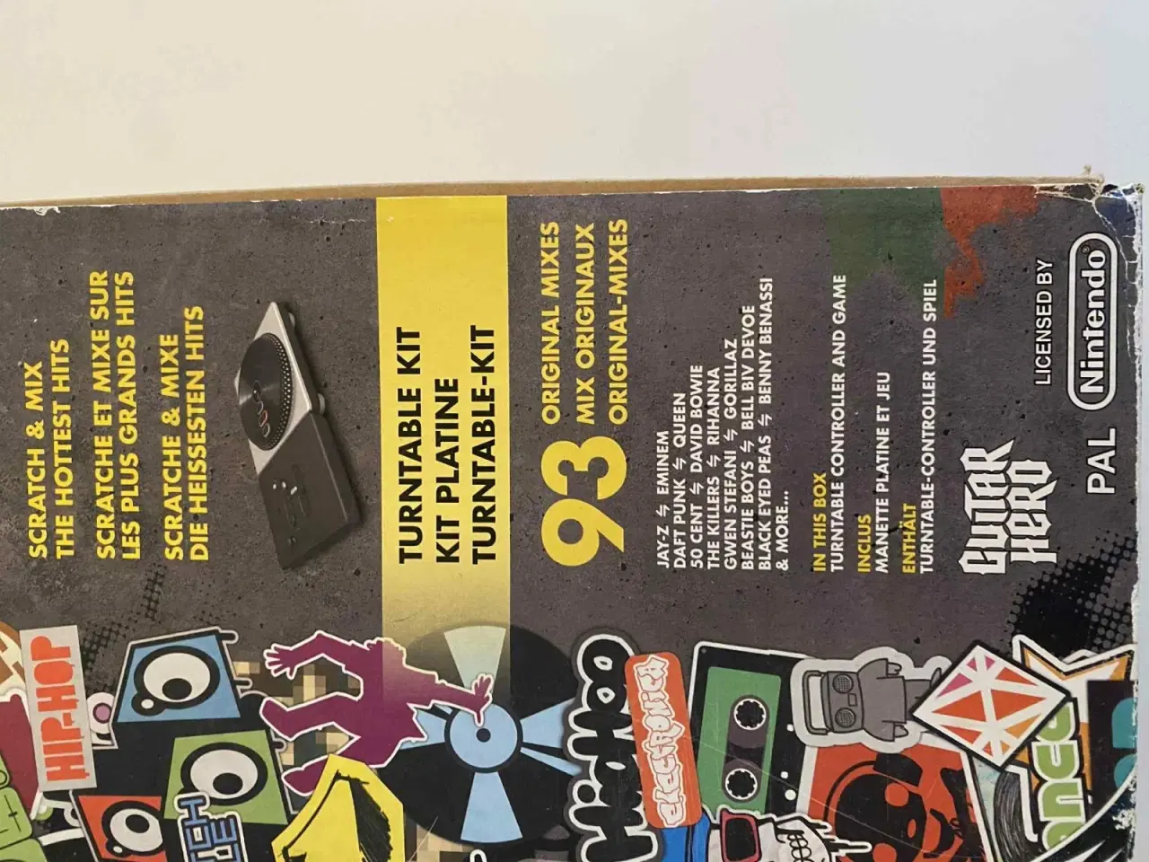 Billede 3 - Nintendo Wii DJ Hero Pult Trådløs Controller