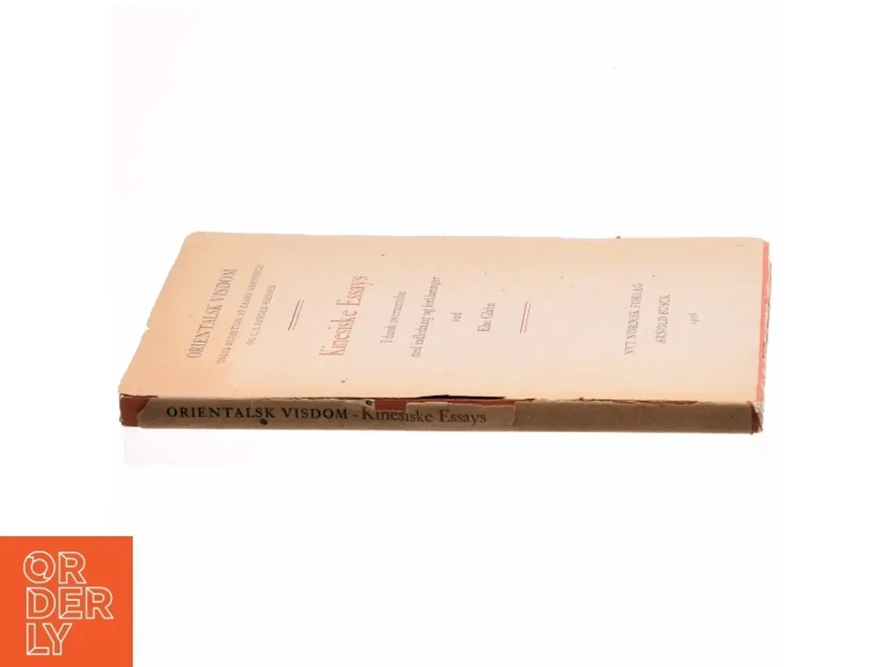 Billede 2 - Kinesiske essays af Else Glahn (bog)