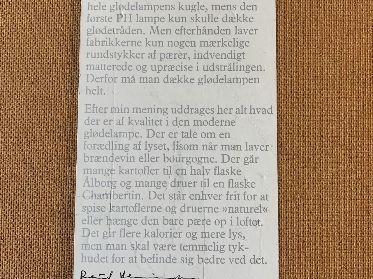 Billede 2 - Poul Henningsen Collage