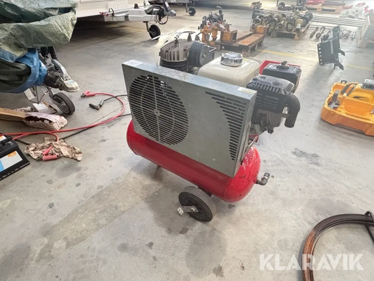 Billede 4 - Kompressor med Honda motor Reno Honda GX160