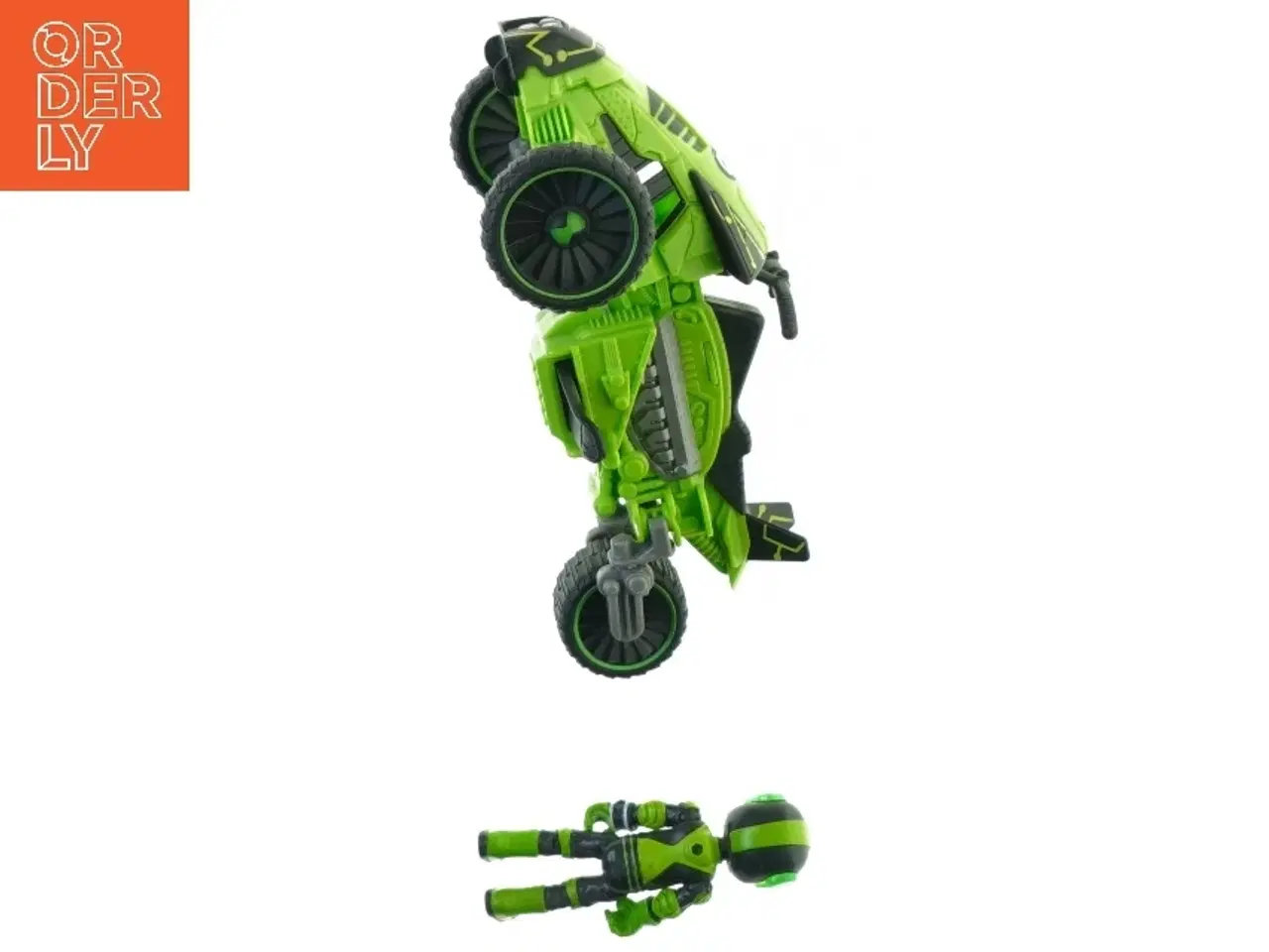 Billede 5 - Figur med køretøj (str. 20 x 10 cm)