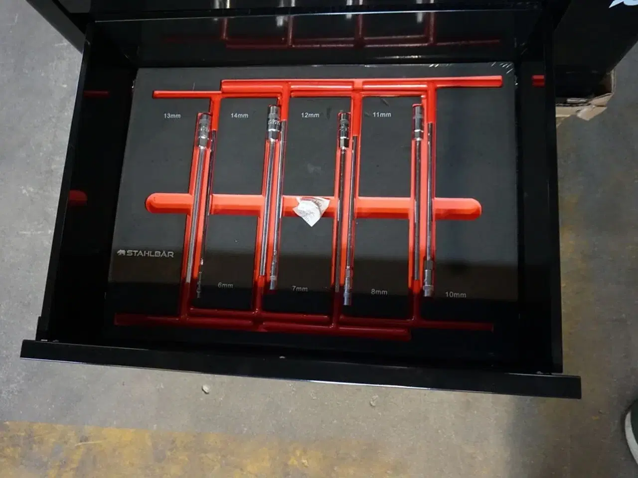 Billede 10 - Værktøjsvogn, Stahlbär, 7 skuffer inkl. Værktøj