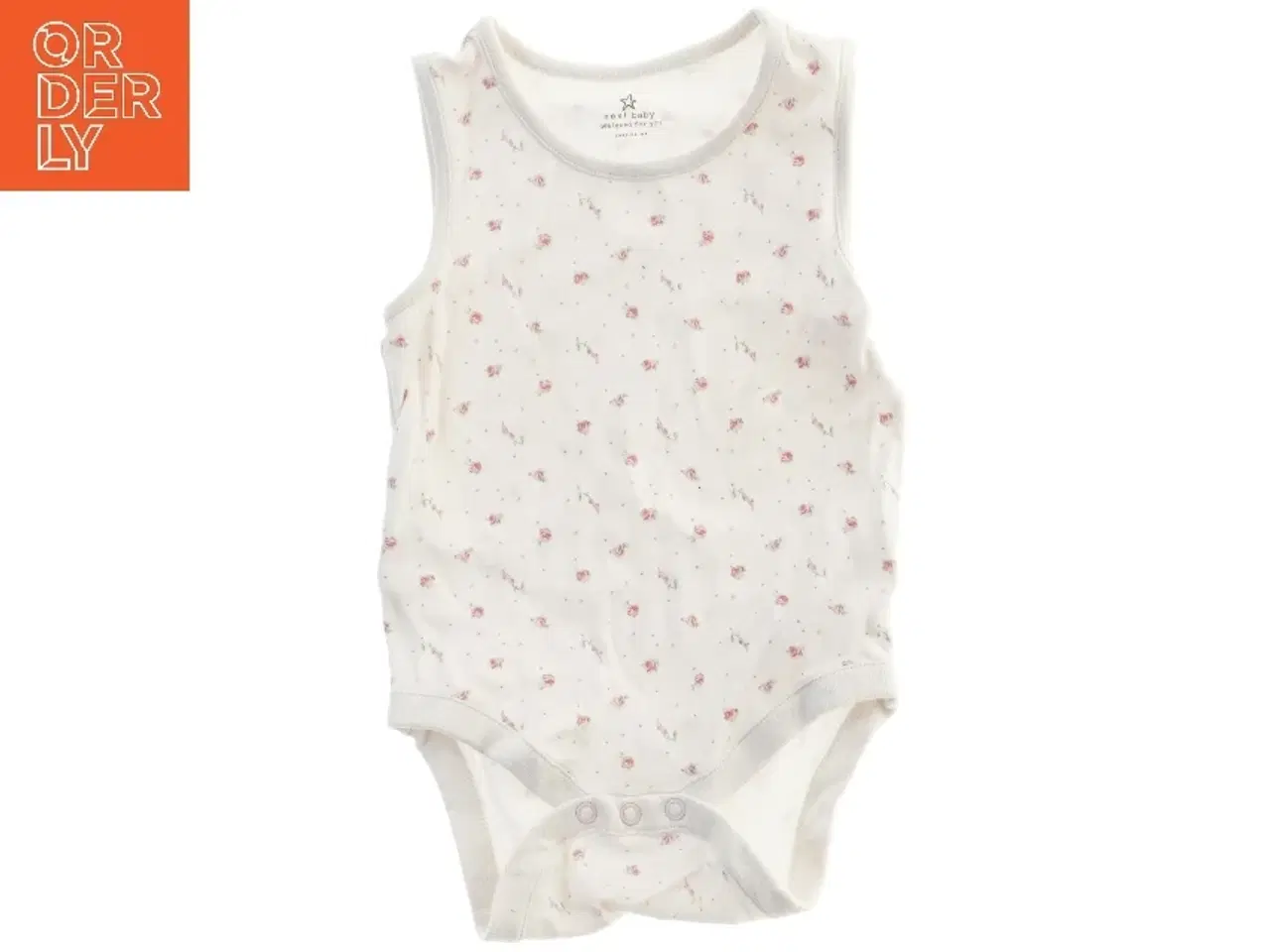 Billede 1 - Baby bodystocking med blomstermønster fra Next (str. 86)