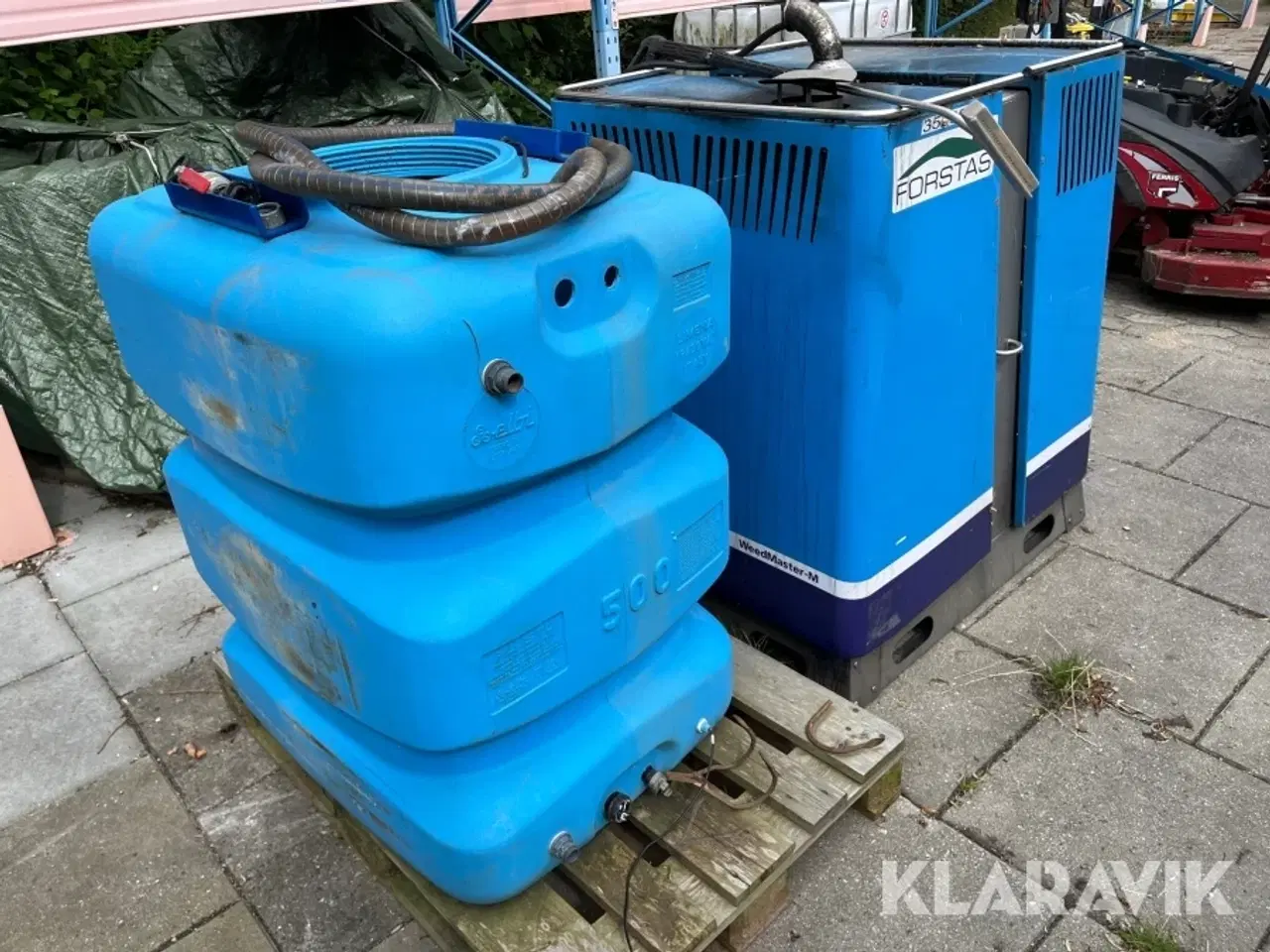 Billede 3 - Varmtvandsanlæg Waterkracht WeedMaster-M - 50 bar