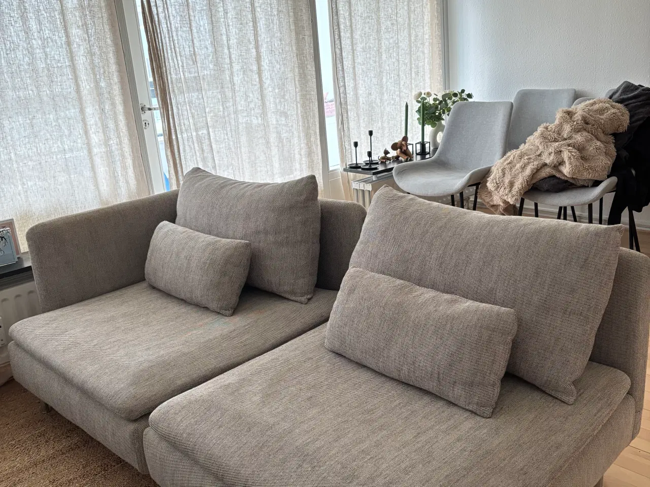 Billede 1 - Söderhamn 3-pers. sofa i Viarp beige/brun