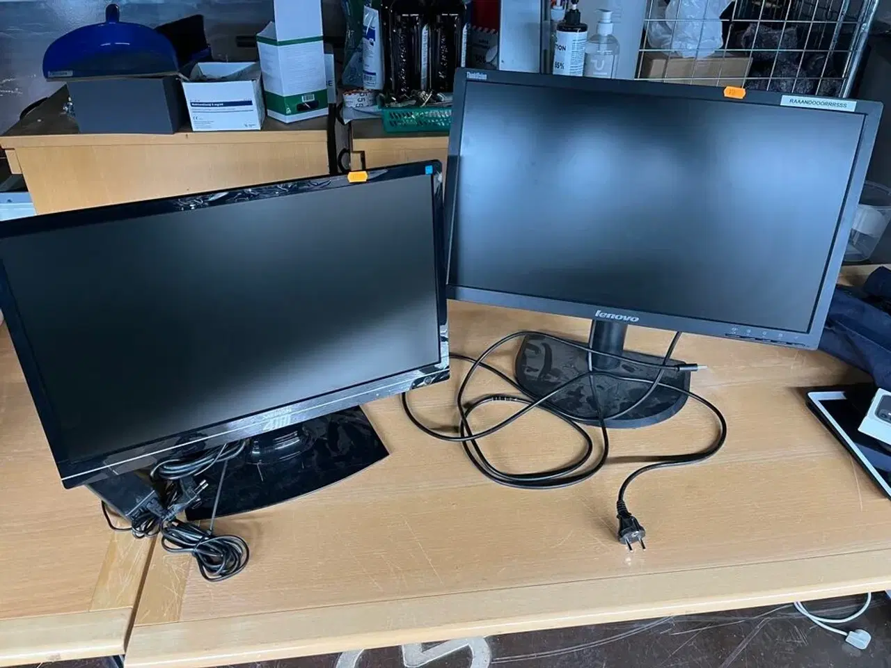 Billede 1 - 2 stk. 23" PC Skærm LENOVO, MEDION