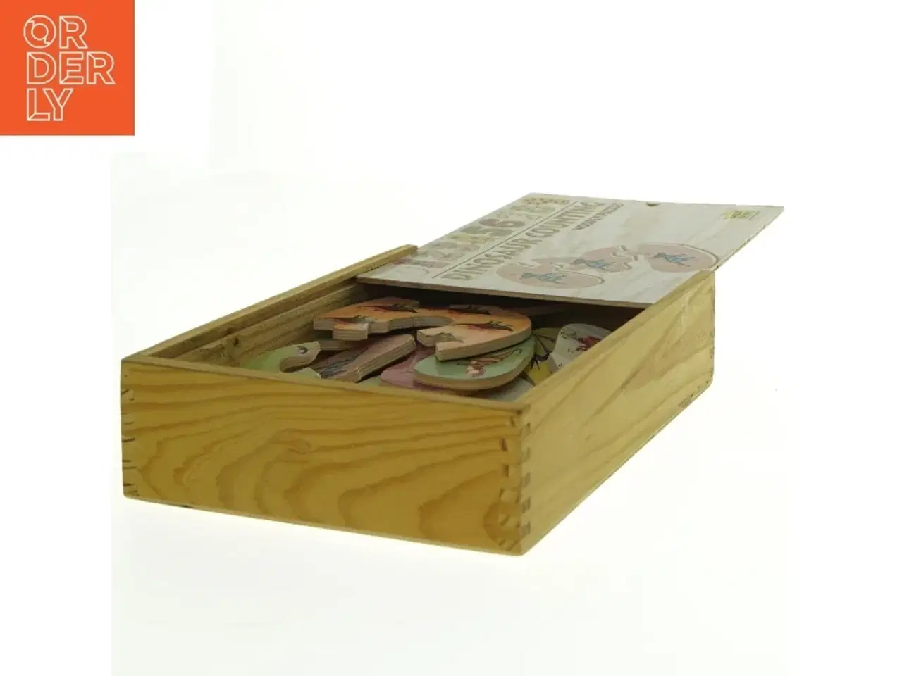 Billede 3 - Træ puslespil med dinosaurmotiv fra Wild Republic (str. 22 x 17 cm)