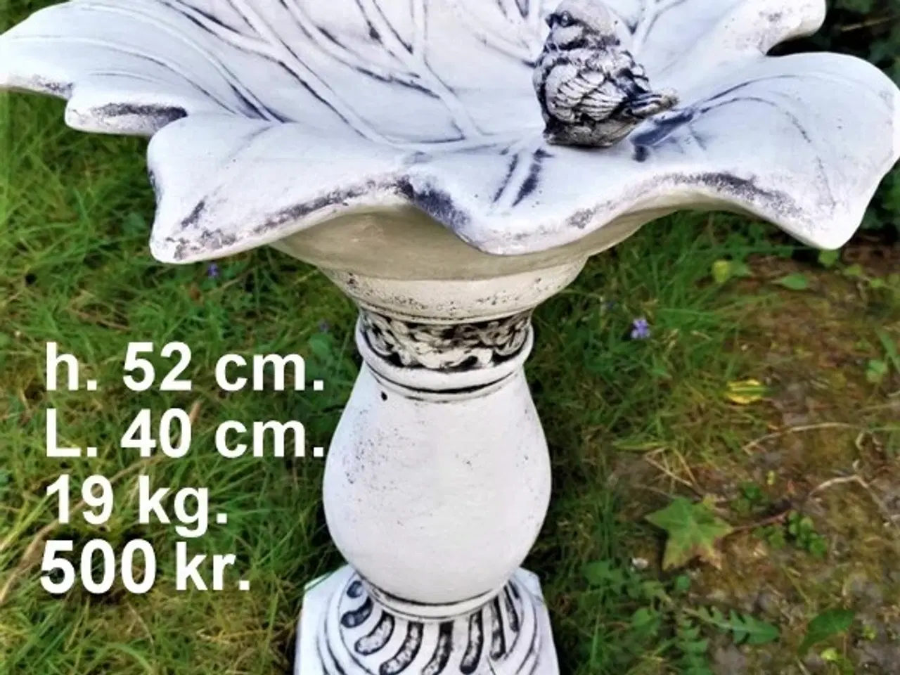 Billede 12 - FUGLEBAD - MANGE modeller - frostsikker beton