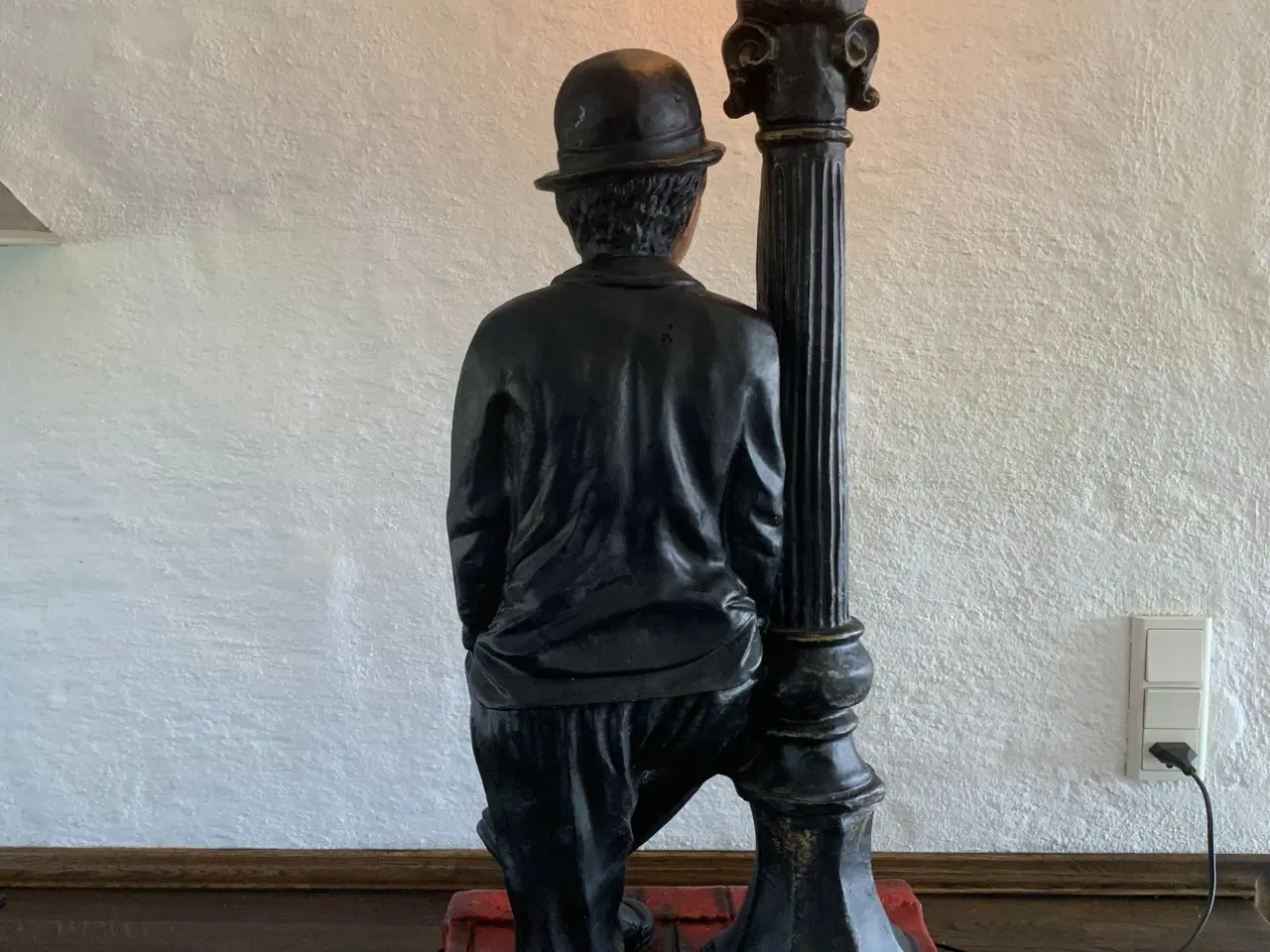 Billede 3 - Charlie Chaplin gulv/bord lampe