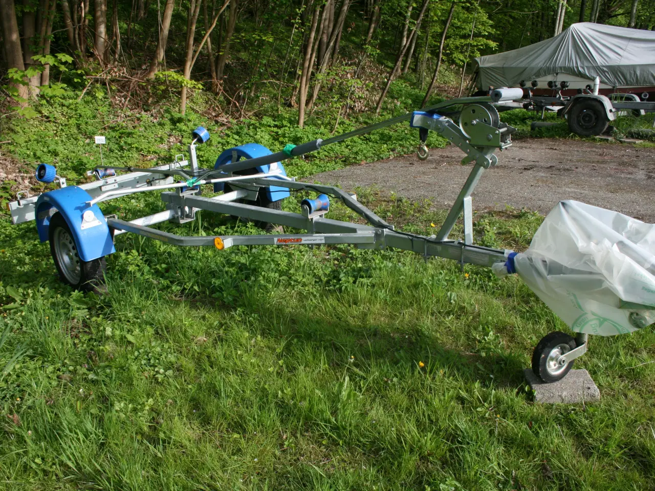 Billede 11 - Jolle m motor og reg trailer