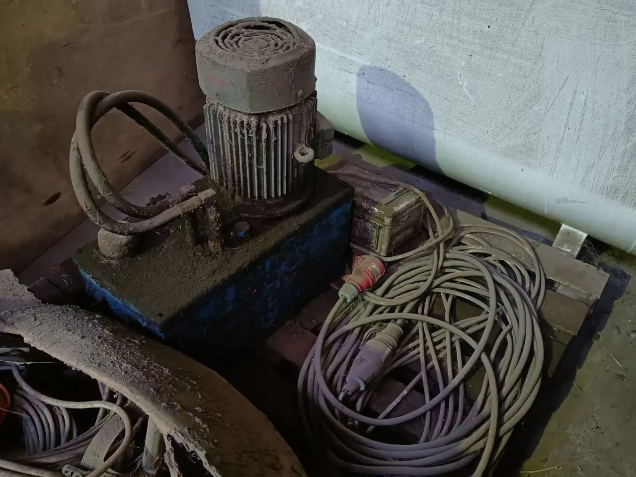 Billede 1 - - - - - - - Hydraulikstation/Oliemotor til kartoffelbånd