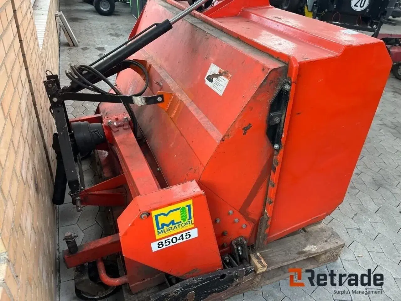 Billede 1 - - - - Have- og landskabsudstyr MURATORI Plænelufter med opsamler Med opsamler