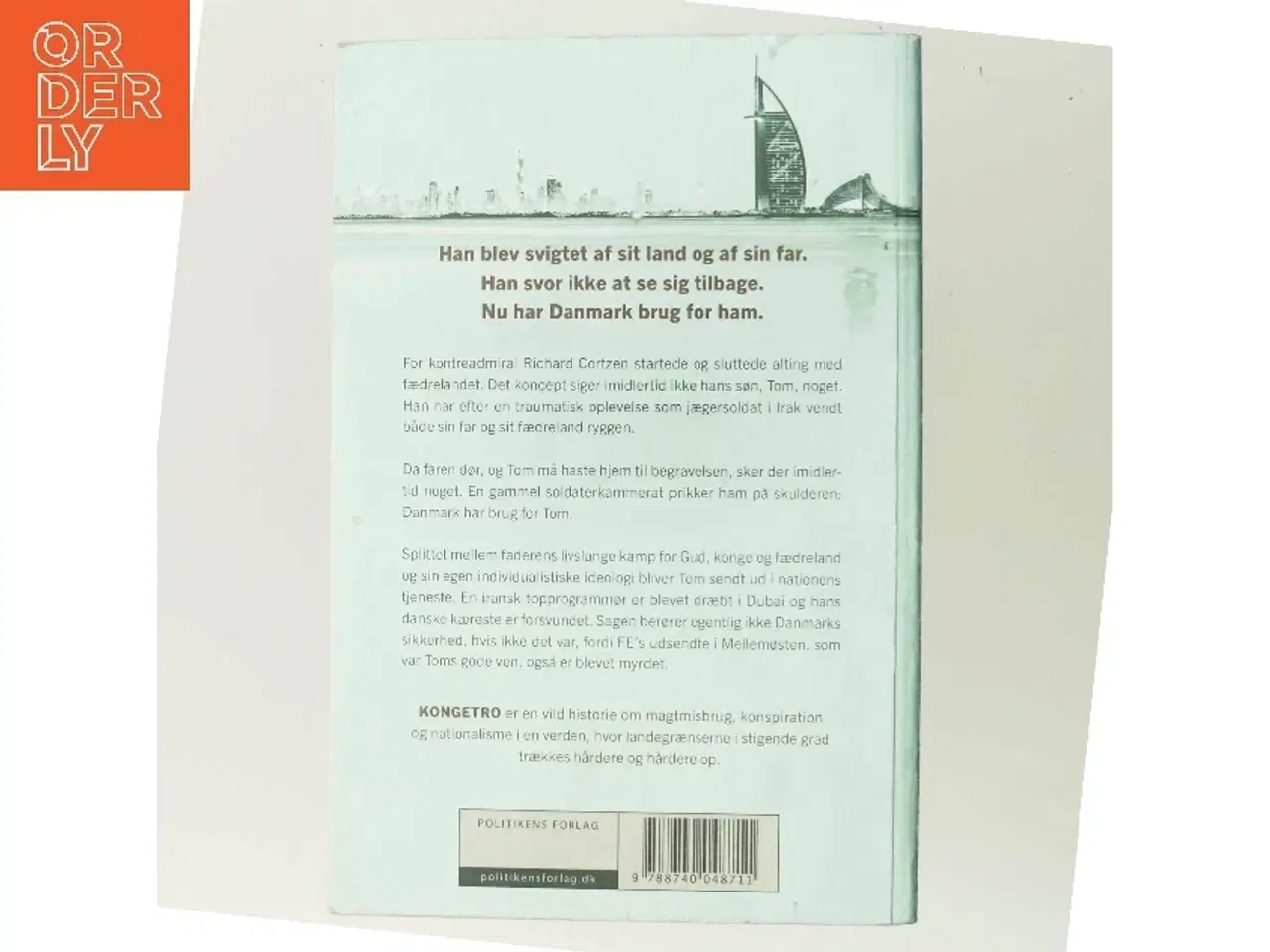 Billede 3 - Kongetro : spændingsroman af Tobias Bukkehave (f. 1980) (Bog)