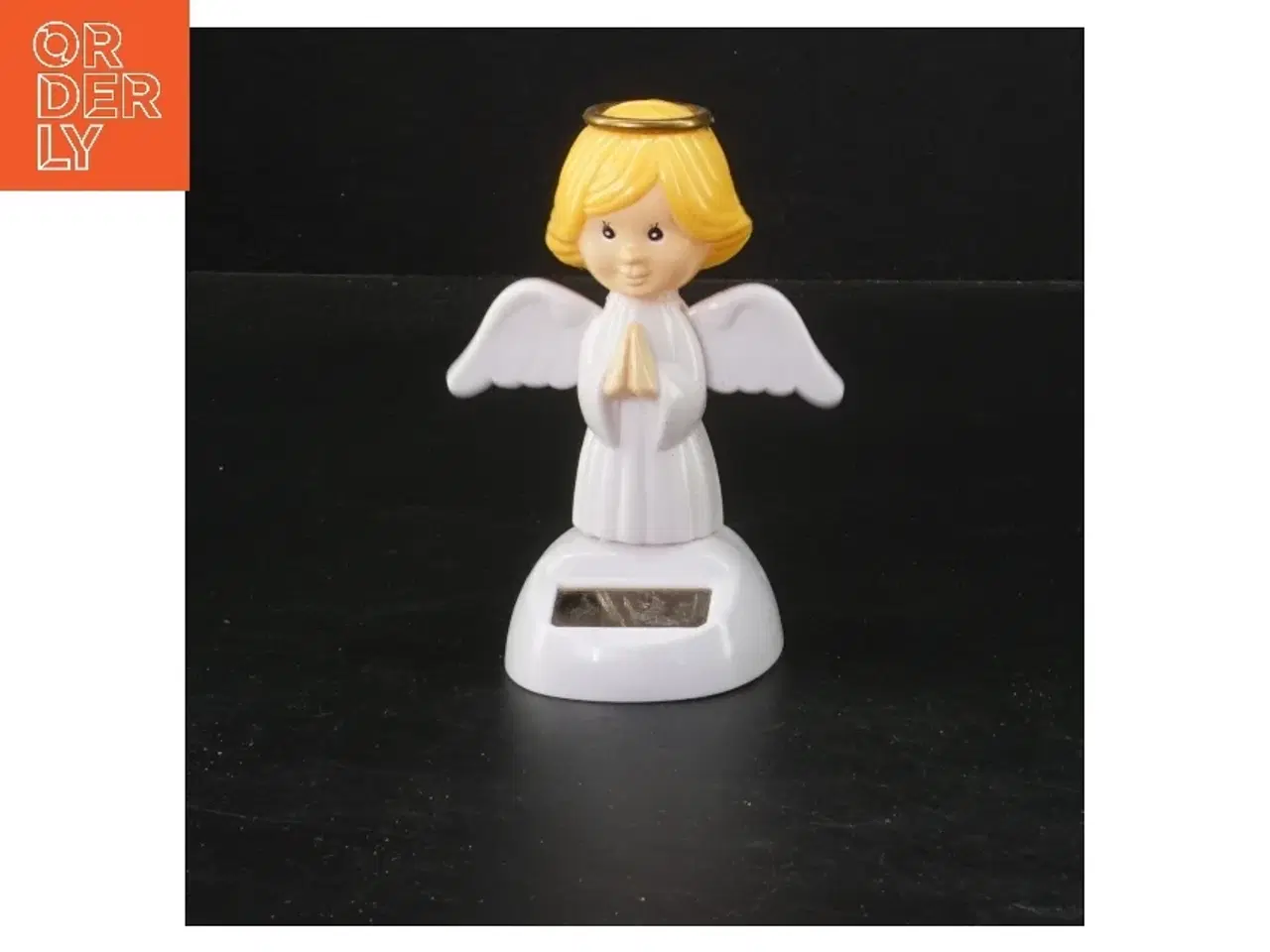 Billede 1 - Solcellefigurin engel (str. 10,5 cm)