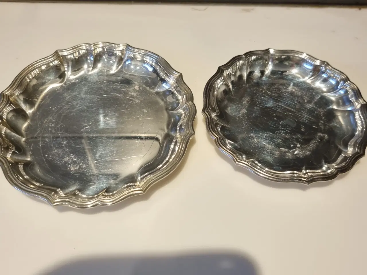 Billede 2 - Sølv glas bakker