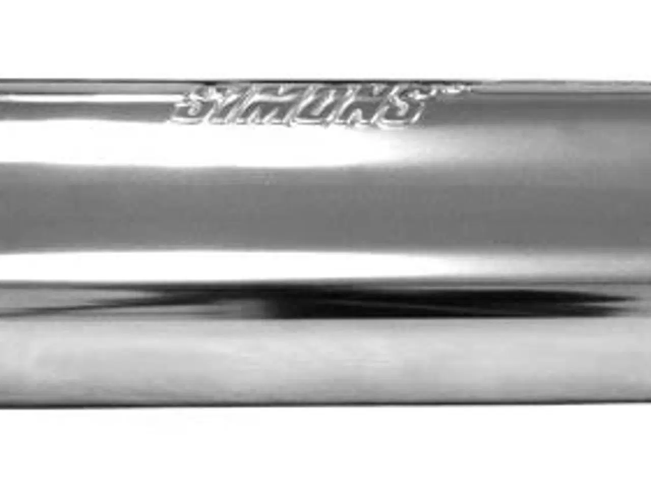 Billede 1 - Oval rustfri lyd. 2,5" 1x63,5 -2x50,8mm