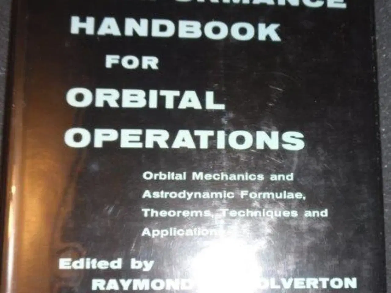 Billede 1 - Flight Performance Handbook for Orbital Operations