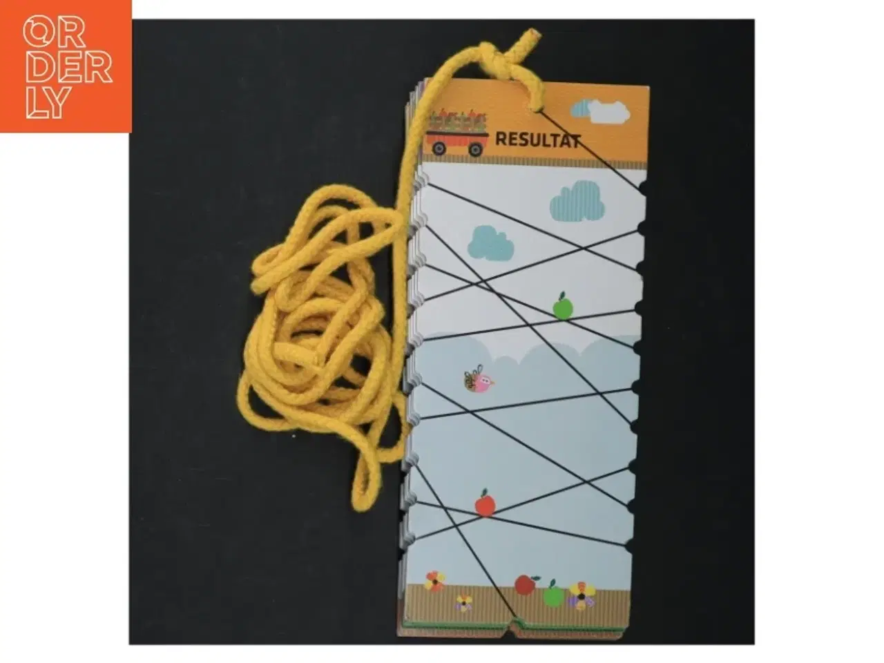 Billede 3 - Læringskort med matematik opgaver fra Slut (str. 24 cm)