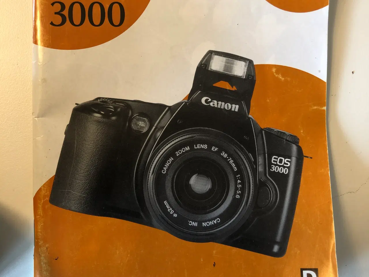 Billede 3 - Canon EOS 3000 analog kamera