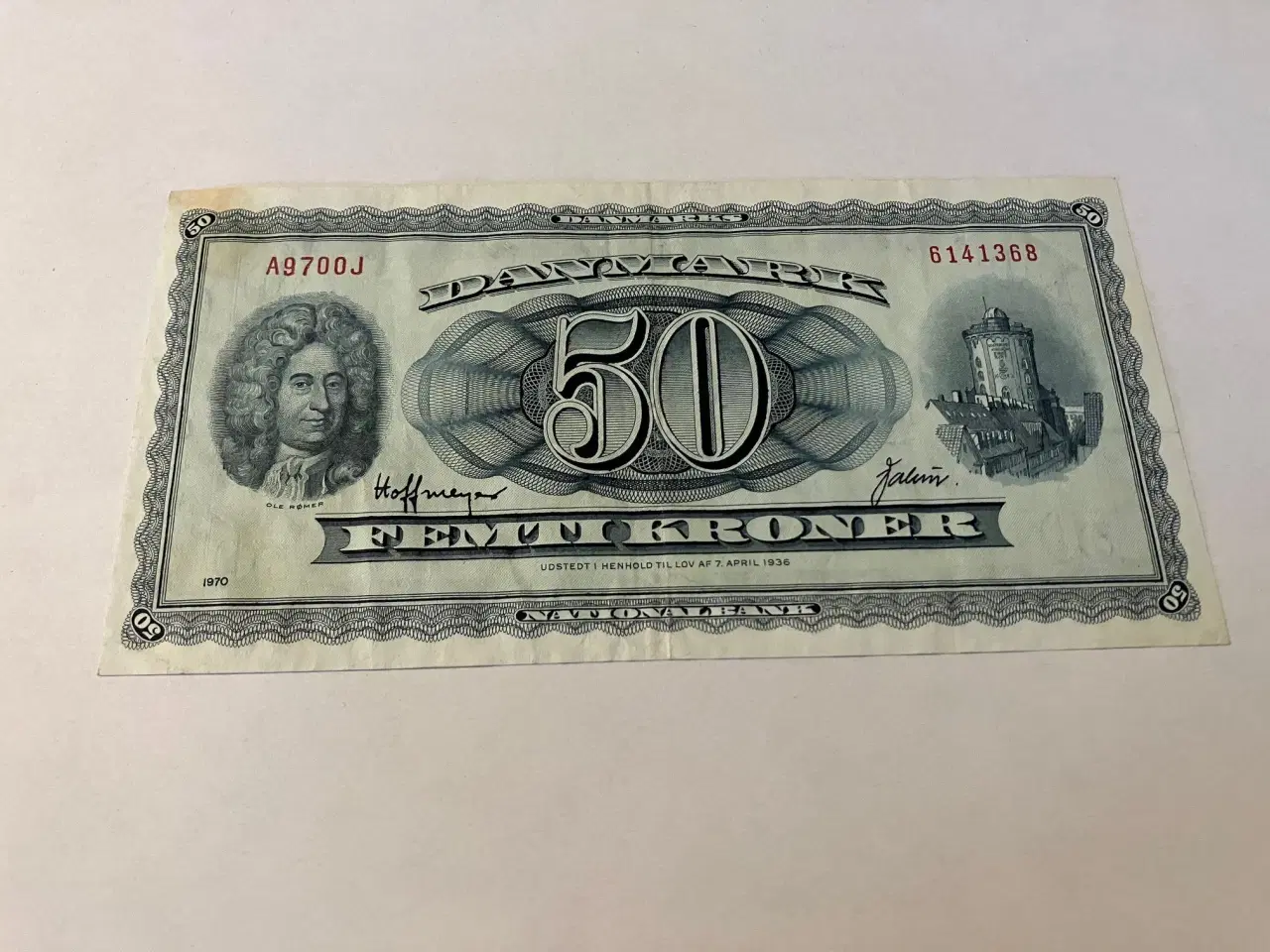 Billede 1 - 50 Kroner A9 1970 0J