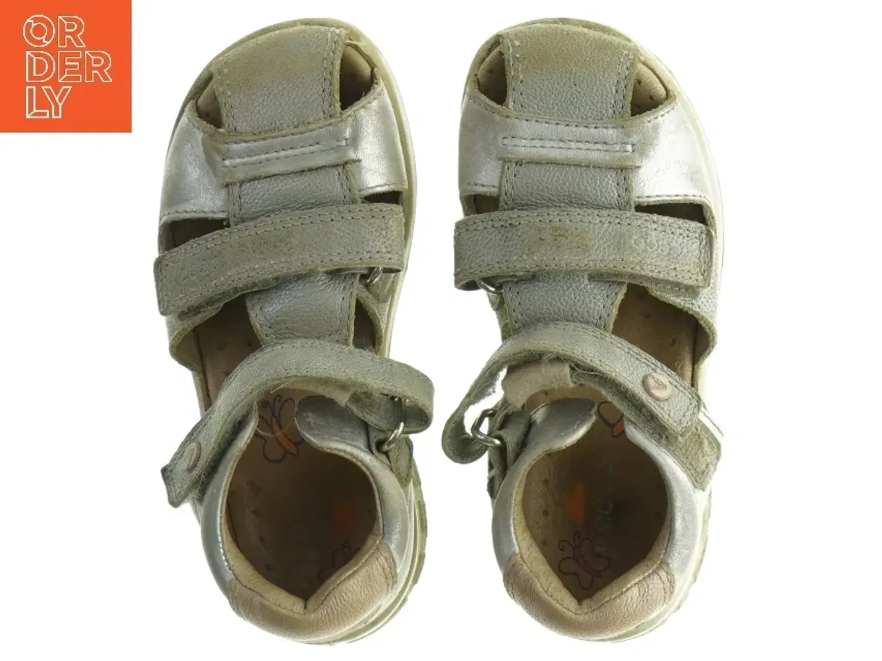 Billede 2 - Lædersandaler til børn fra Ecco (str. 25)