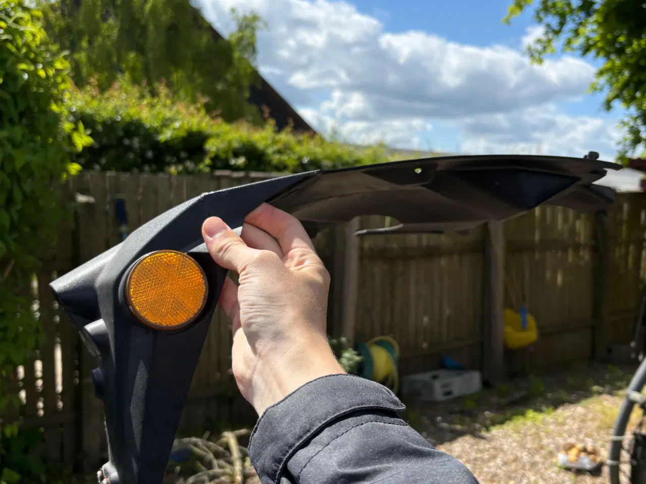 Billede 3 - Nummerplade holder til knallert