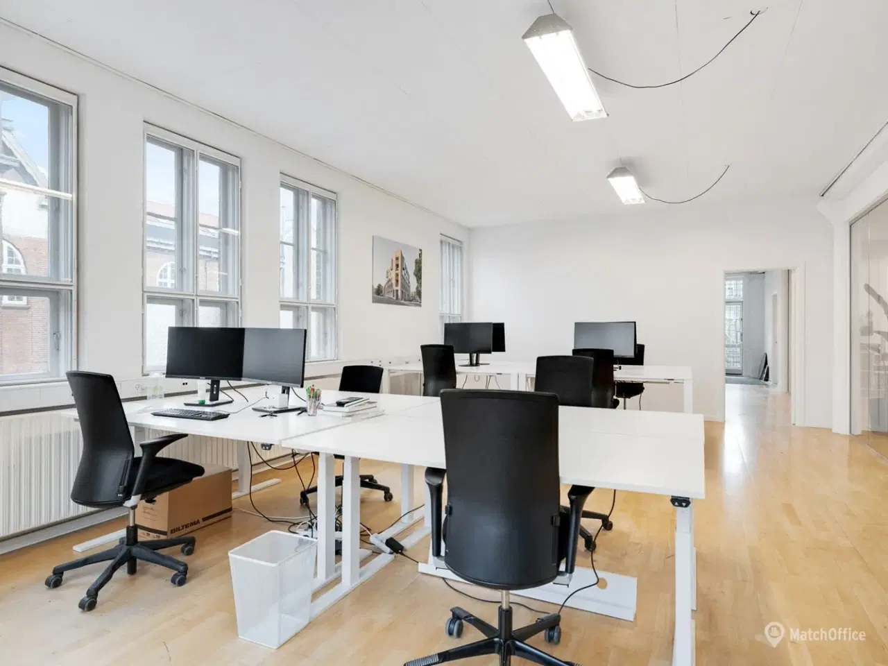 Billede 10 - Flot og lyst kontor i den gamle chokoladefabrik