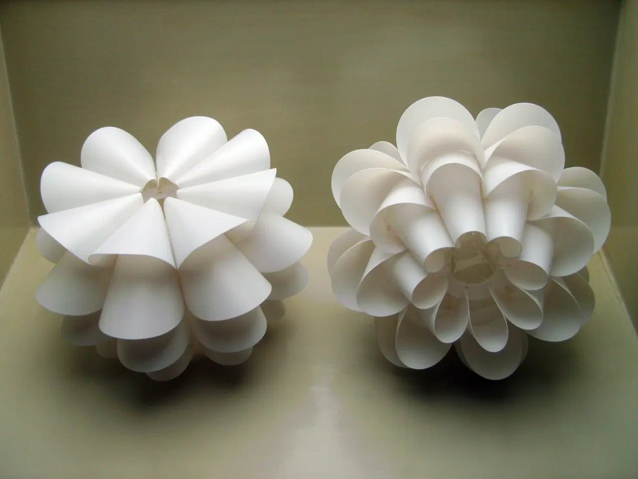 Billede 1 - Hvide lotus lampeskærme