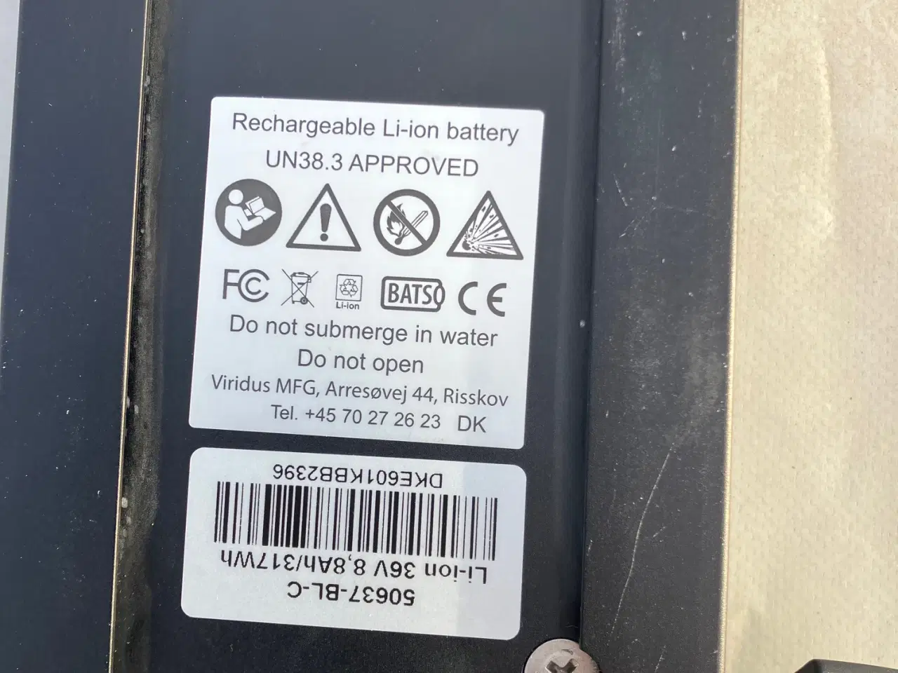 Billede 4 - Batteri til Elcykel