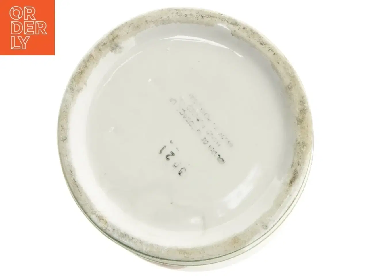 Billede 3 - Blomsterdesignet porcelænsvase (str. 20 x 11 cm)
