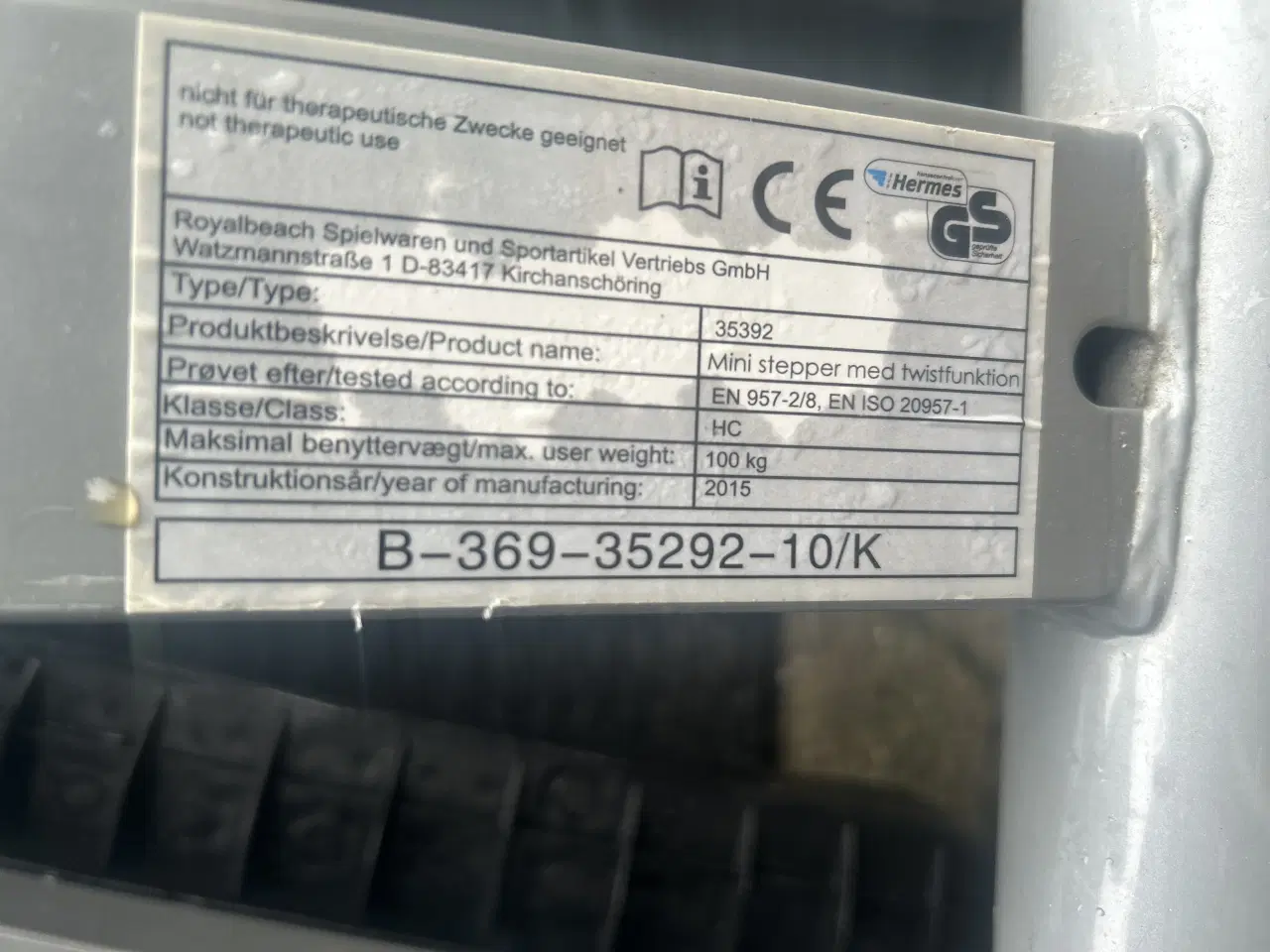 Billede 3 - Stepmaskine