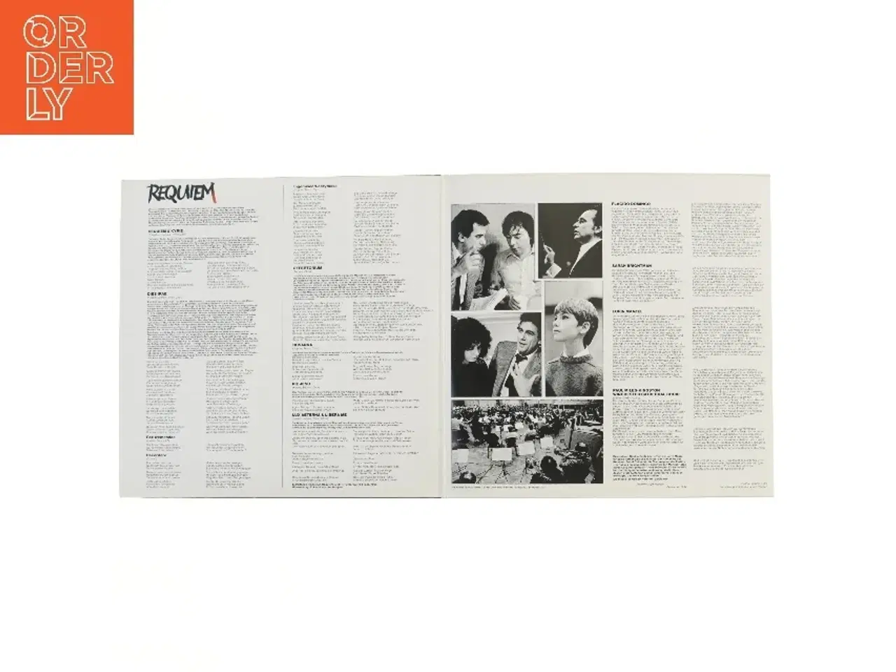 Billede 2 - Andrew Lloyd Webber Requiem LP fra EMI Classics (str. 31,5x31 cm)