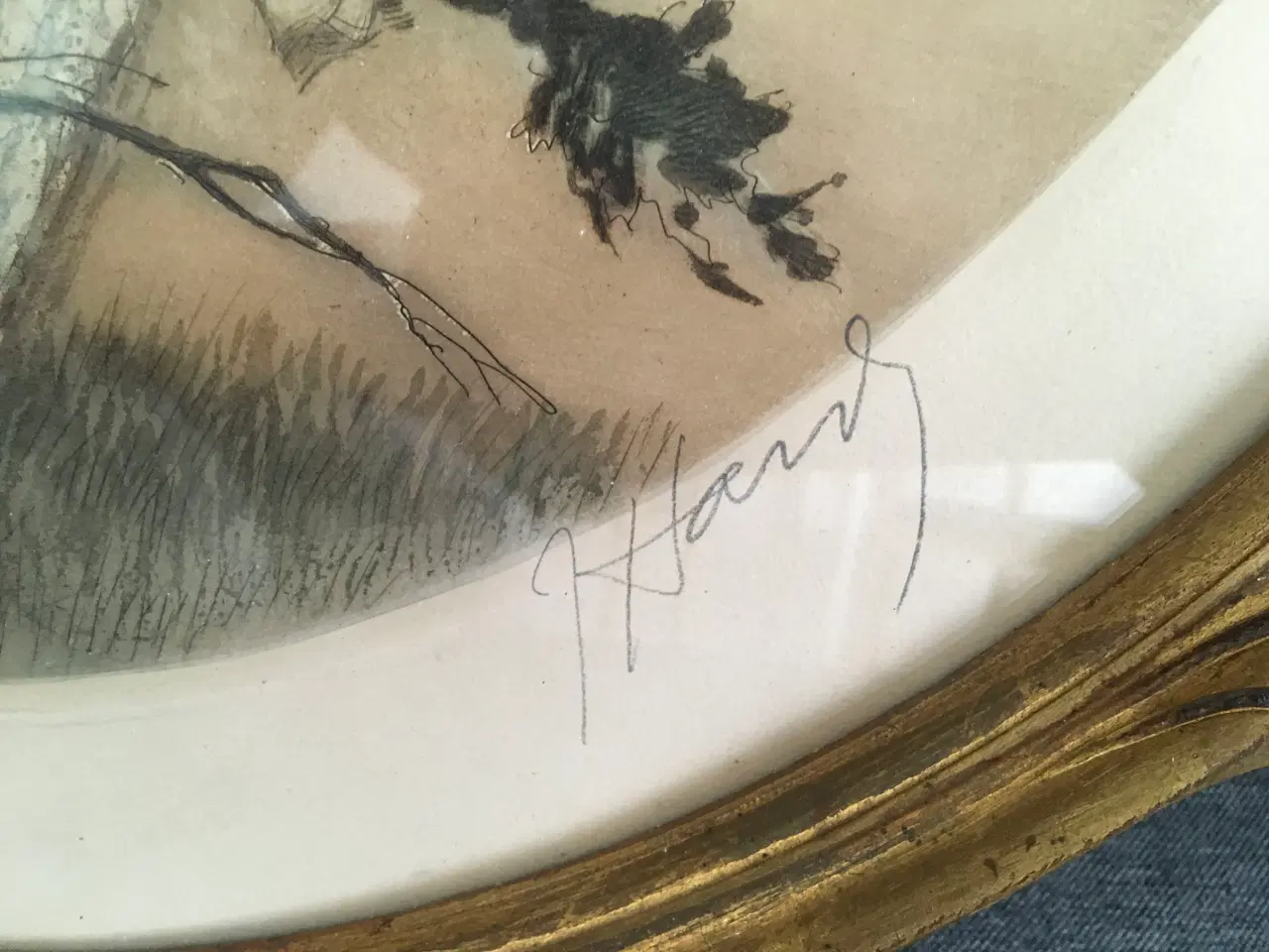 Billede 7 - 2  Litografi på papir af Jean Hardy (f.1880), Fran