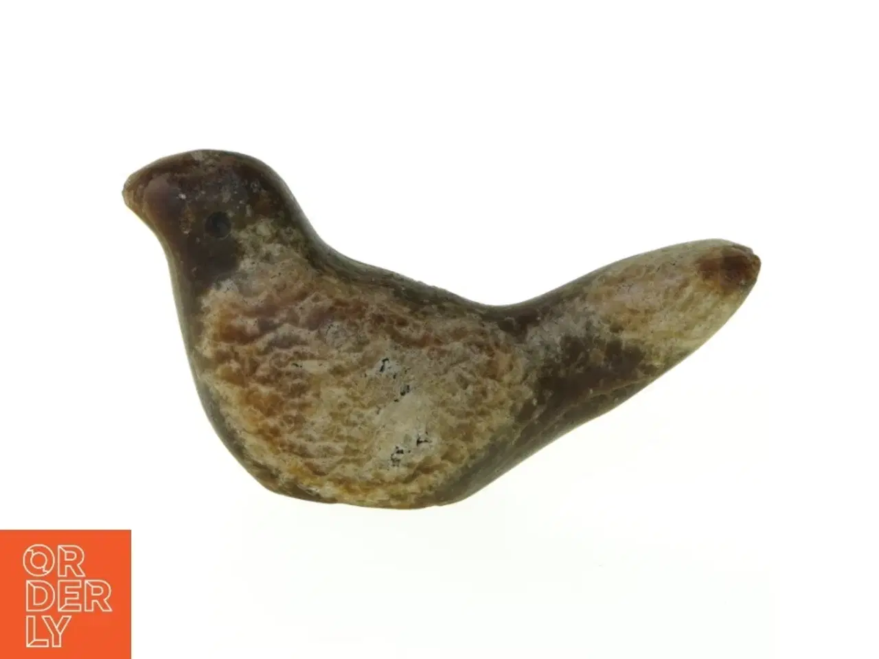 Billede 2 - Antik Onyx Marmor Fugle figur (str. 14 x 7 x 4 cm)