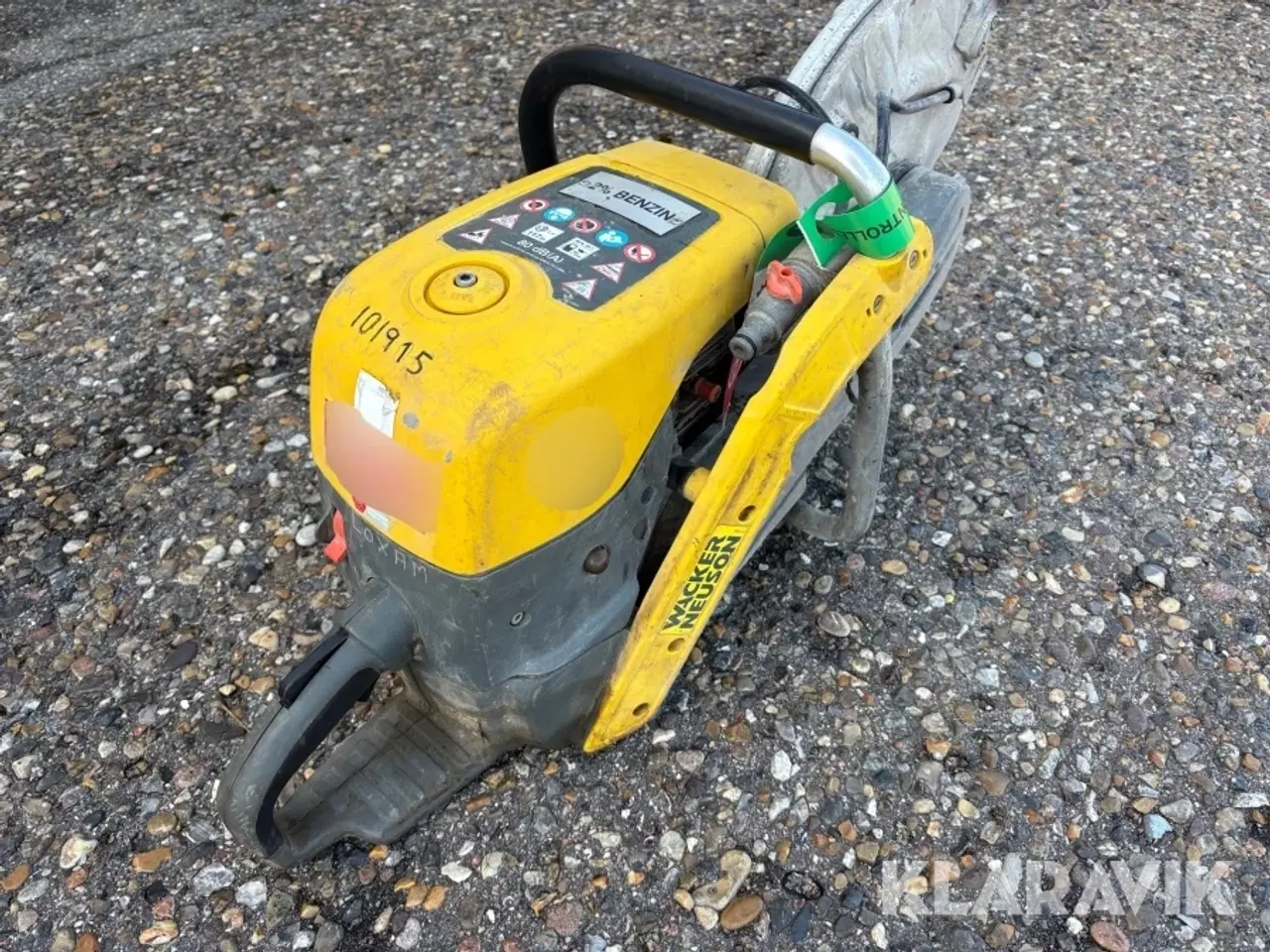 Billede 5 - Kapsav Wacker Neuson BTS635S inklusiv vogn og vandforsyning