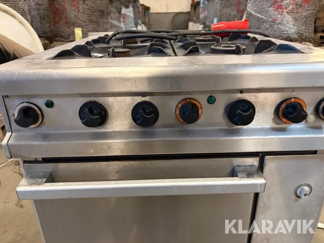 Billede 9 - Industriovn m/4 blus Küppersbusch NGH-405