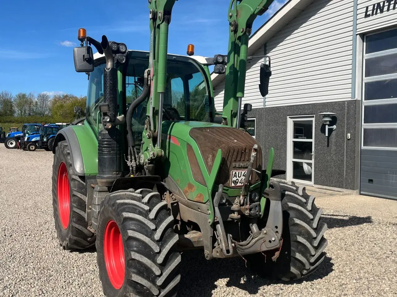 Billede 32 - Fendt 313 VARIO Med frontlift og frontlæsser