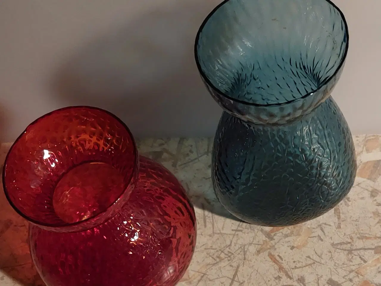 Billede 2 - 2 HYACINT GLAS - Fyens glasværk - ( samlet pris ) 