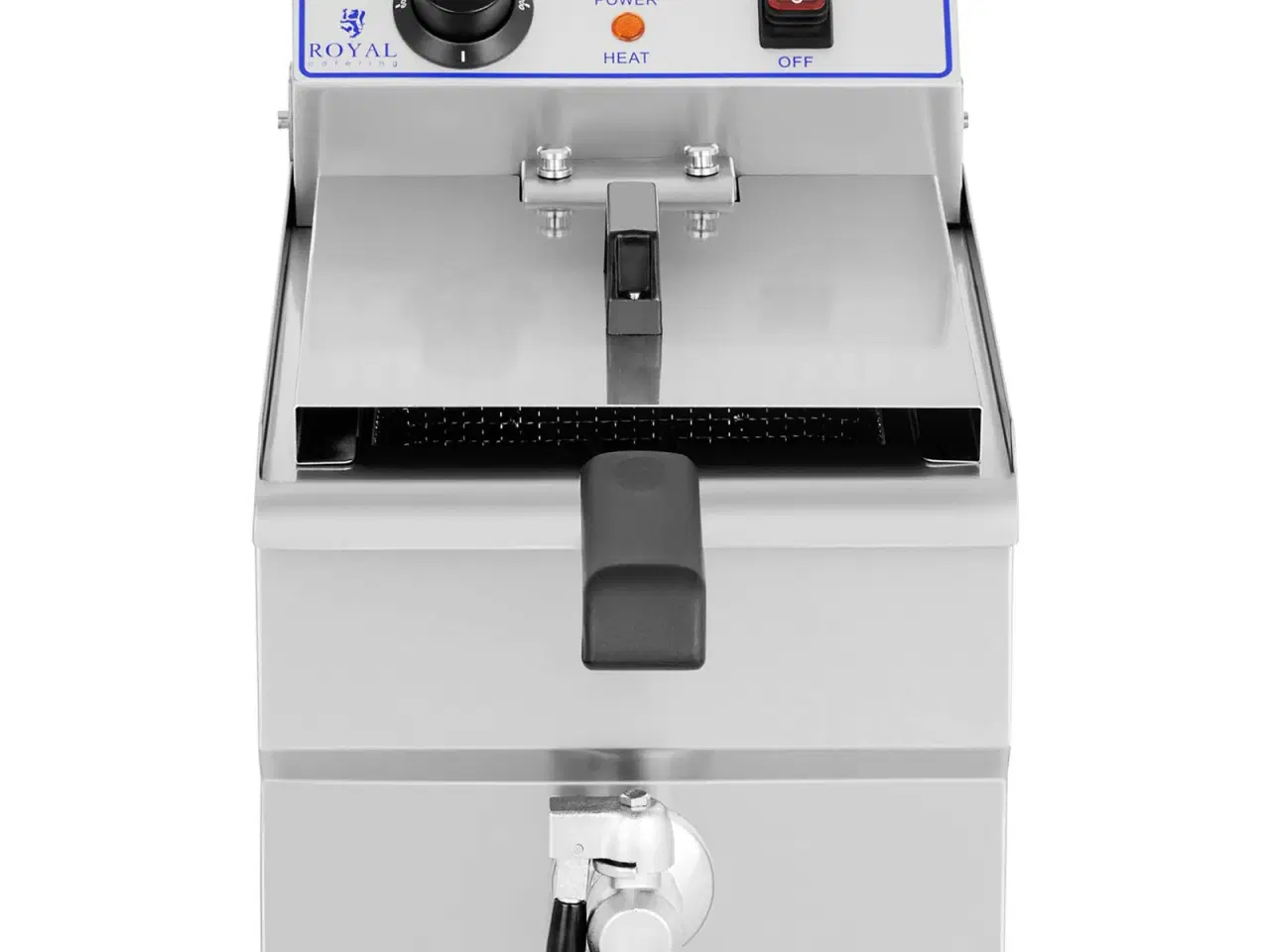 Billede 3 - Frituregryde 10 Liter – med Afløbshane – 3,2 kW