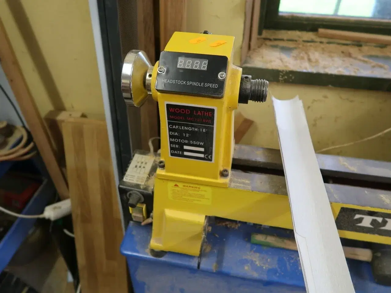 Billede 9 - Drejebænk TDB WOOD LATHE MC1218VD